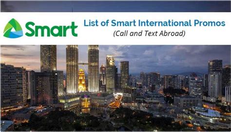 List of Smart International Promos .